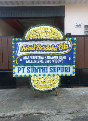 Papan Bunga Duka di Ninia