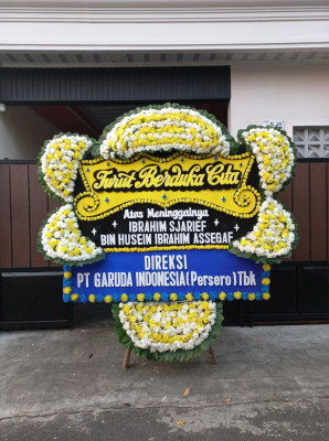 Papan Bunga Duka di Ninia